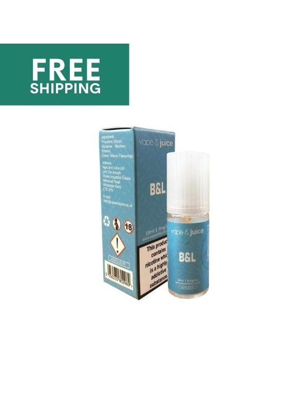 B&L Tobacco E-liquid | B And L