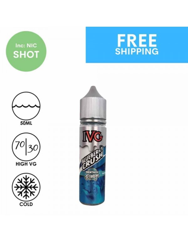 IVG Eliquid | Blueberry Crush | 50ml