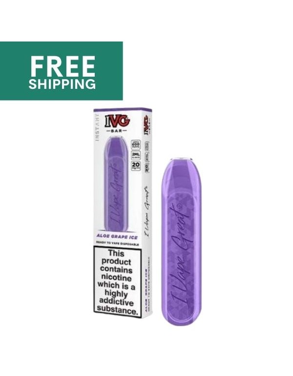 IVG Bar Aloe Grape Ice