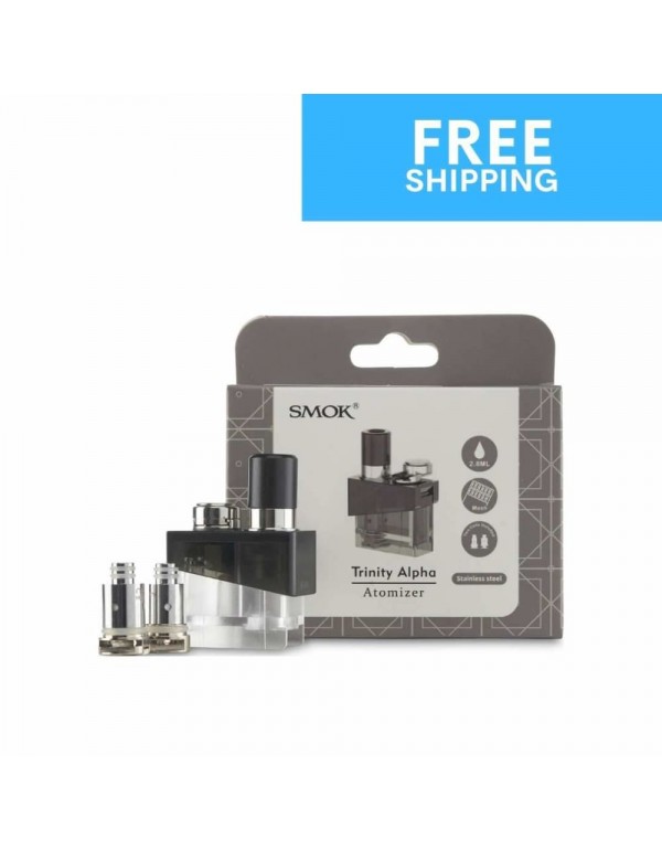 Smok Trinity Alpha Pods With 2 Coils